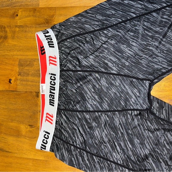 Marucci gray athletic baseball leggings size large adult - Picture 2 of 7